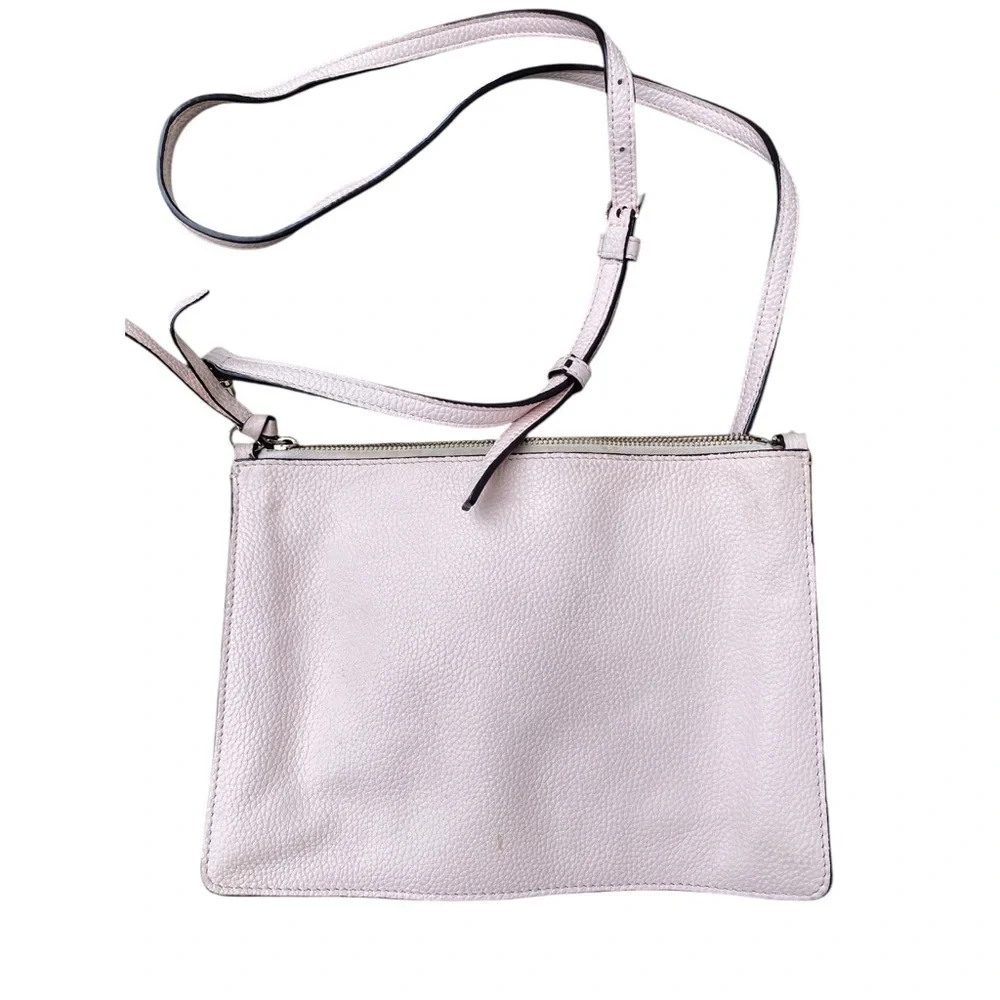 Kate Spade Cream Crossbody with Silver Hardware